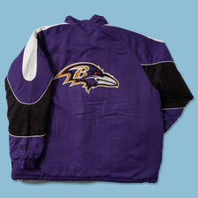 Vintage Baltimore Ravens Padded Jacket XXL - Double Double Vintage