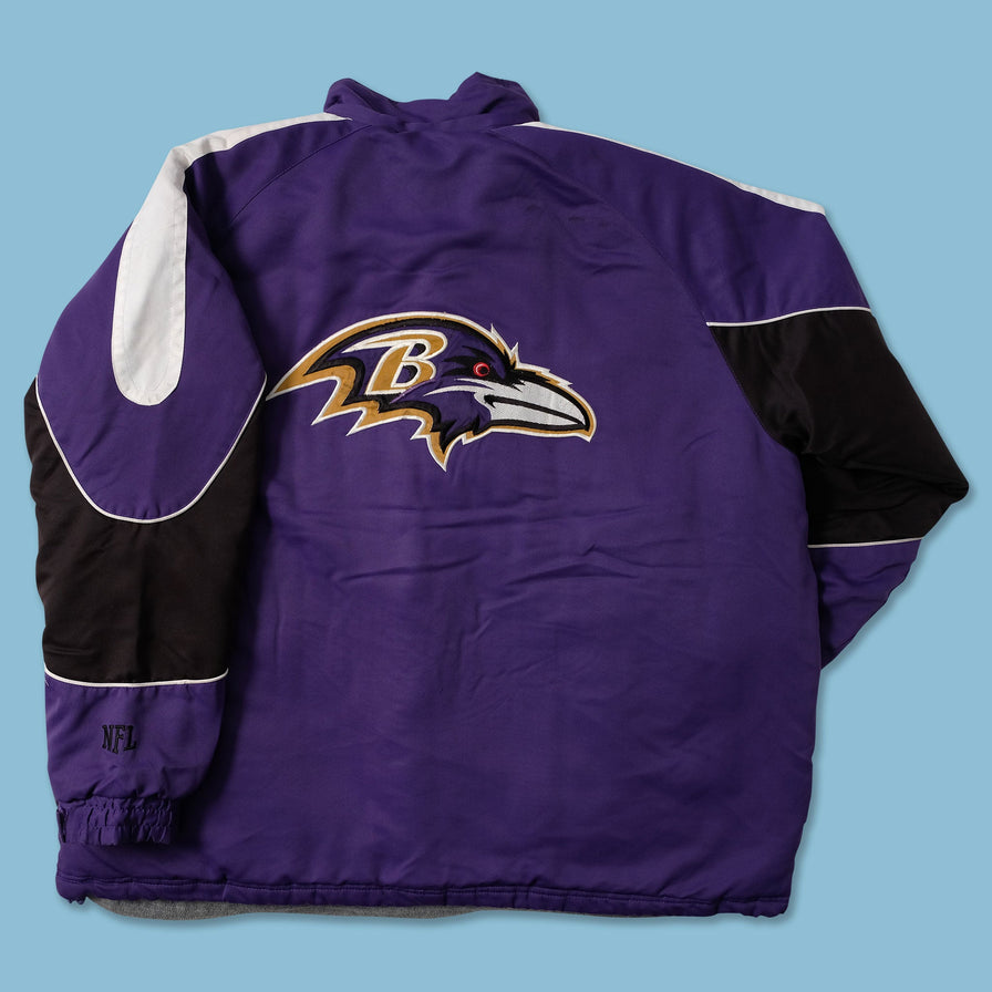 Vintage Baltimore Ravens Padded Jacket XXL - Double Double Vintage