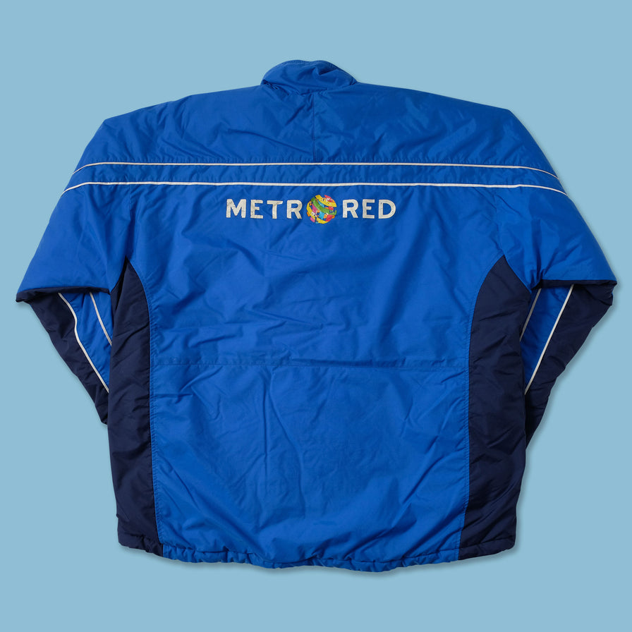 Vintage Nike FC Valencia Padded Jacket Large - Double Double Vintage