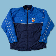 Vintage Nike FC Valencia Padded Jacket Large - Double Double Vintage