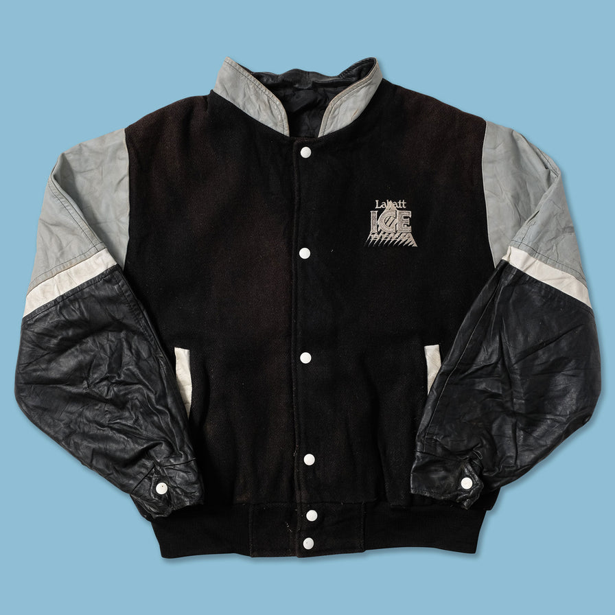Vintage Labatt ICE Varsity Jacket Medium - Double Double Vintage