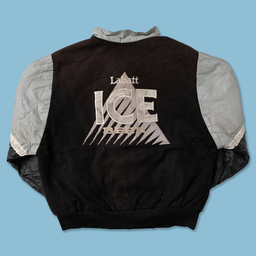 Vintage Labatt ICE Varsity Jacket Medium - Double Double Vintage