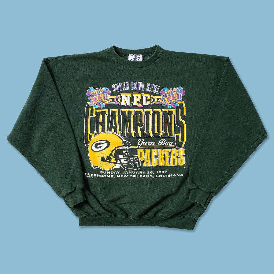1997 Greenbay Packers Super Bowl Sweater Medium - Double Double Vintage