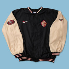 1996 Reebok San Francisco 49ers Varsity Jacket XLarge - Double Double Vintage