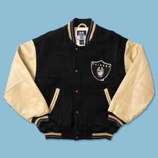 Vintage Oakland Raiders Varsity Jacket Large - Double Double Vintage