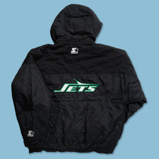 Vintage Starter New York Jets Anorak Medium - Double Double Vintage