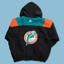 Vintage Starter Miami Dolphins Anorak XLarge - Double Double Vintage