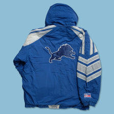 Vintage Starter Detroit Lions Padded Jacket Large