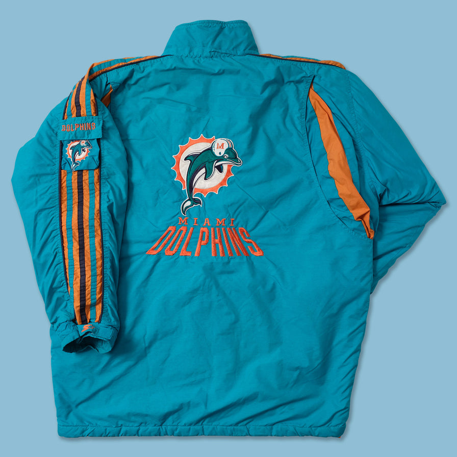 Vintage Starter Miami Dolphins Padded Jacket XLarge - Double Double Vintage