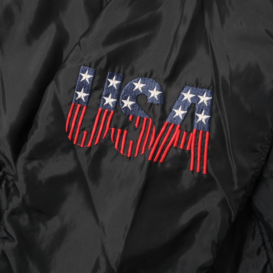 Vintage USA Padded Bomber Jacket Medium 
