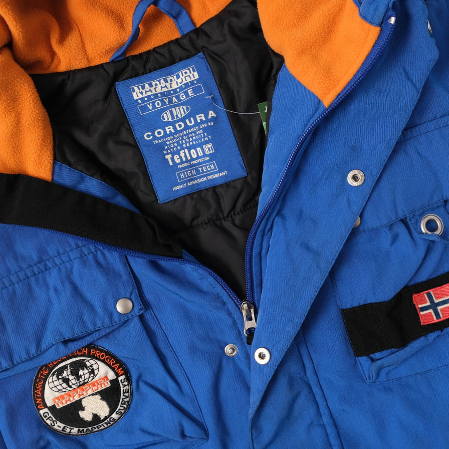 Vintage Napapijri Padded Jacket Large 
