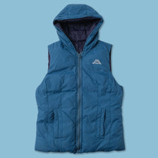 Vintage Women's Kappe Reversible Puffer Vest Small 