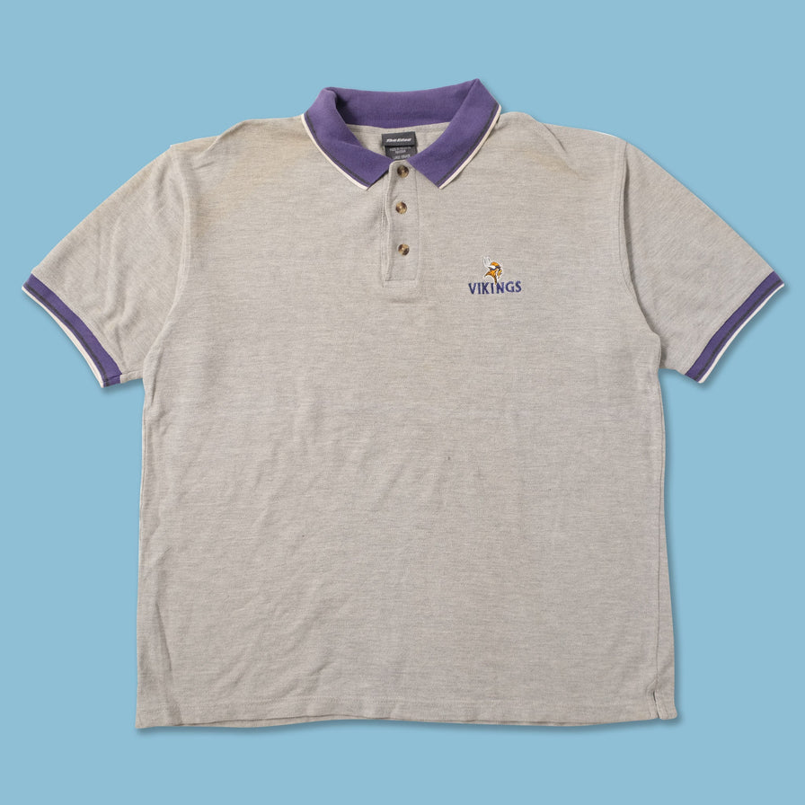 Vintage Minnesota Vikings Polo Large 