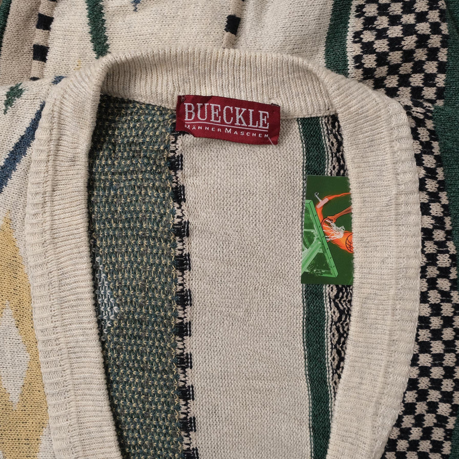 Vintage Coogi Style Cardigan XLarge 