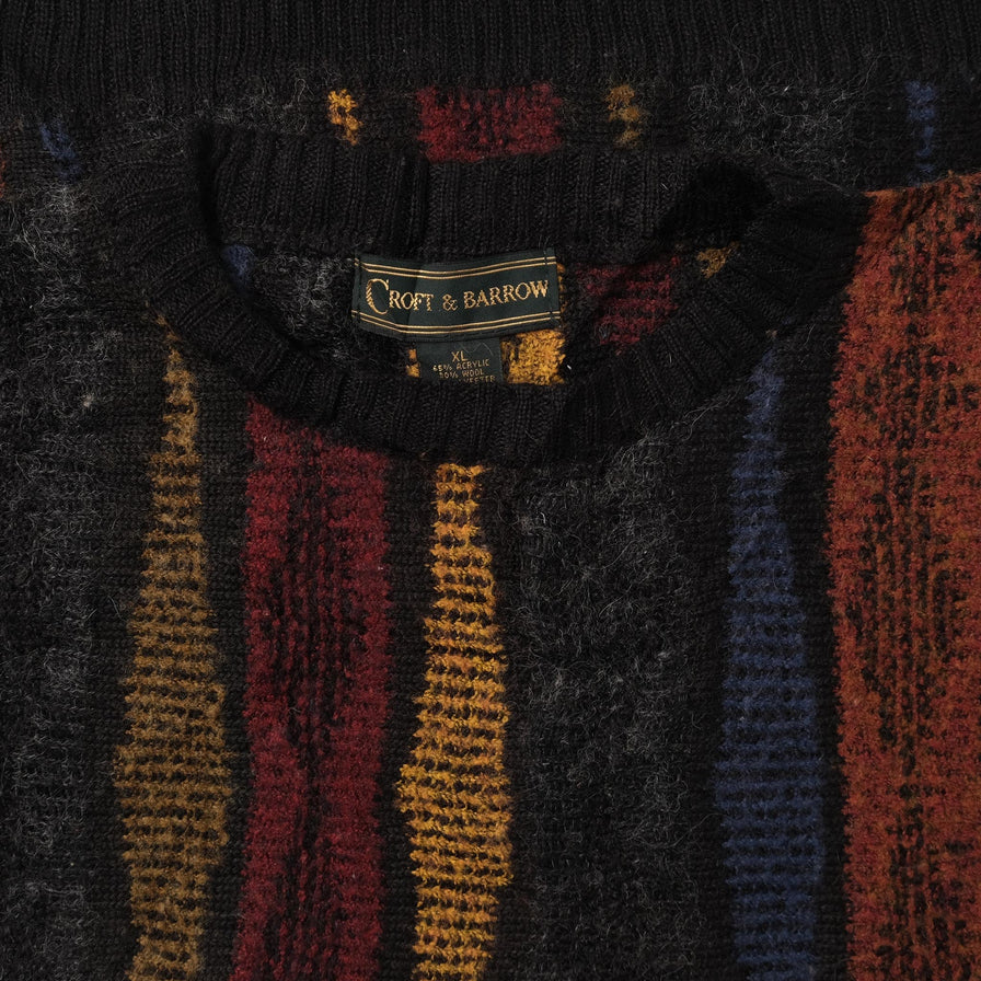 Vintage Knit Sweater XLarge 