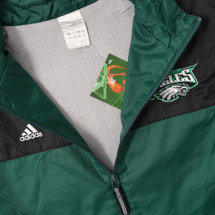 Vintage Adidas Philadelphia Eagles Track Jacket Medium 
