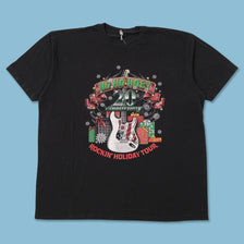 Vintage Ho Ho Hoey Christmas T-Shirt XXLarge 