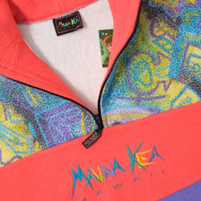 Vintage Hawaii Q-Zip Fleece Medium 