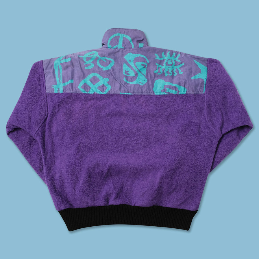 Vintage Quiksilver Q-Zip Fleece Large 