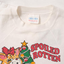 Vintage Christmas Sweater Medium 