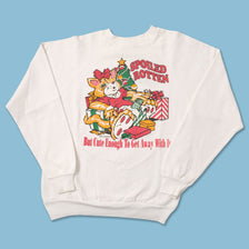 Vintage Christmas Sweater Medium 