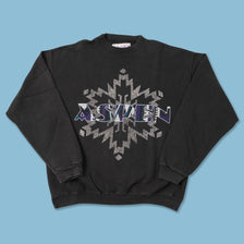 Vintage Aspen Winter Sweater Medium 