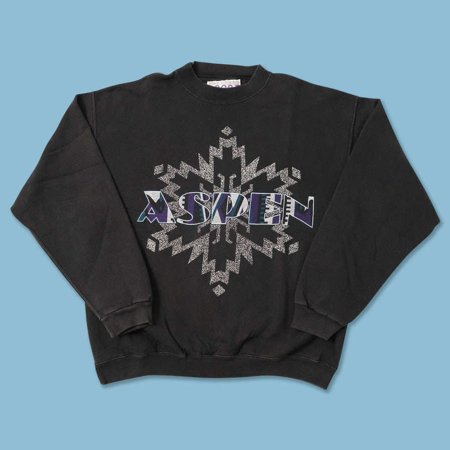 Vintage Aspen Winter Sweater Medium 