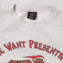 Vintage Looney Tunes Christmas Sweater XLarge 
