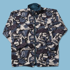 Vintage Reversible Fleece Jacket Large 