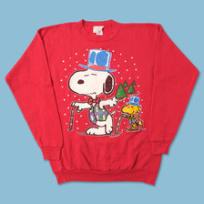 Vintage Peanuts Winter Sweater Medium 