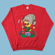 Vintage Tweety Christmas Sweater XLarge 