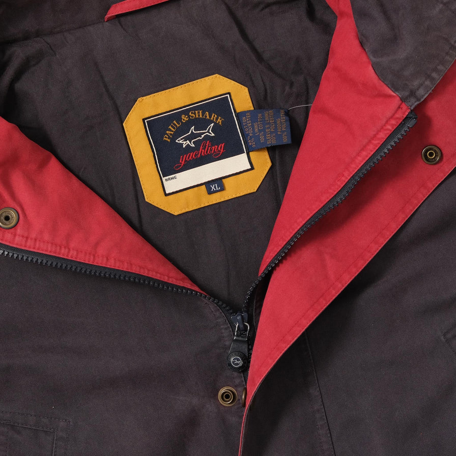 Vintage Paul Shark Padded Jacket XLarge 