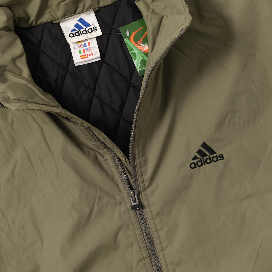 Vintage Adidas Padded Jacket XLarge 