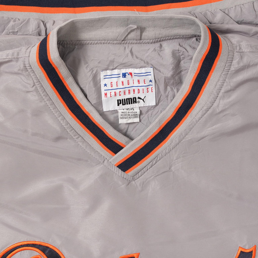 2001 Puma Detroit Tigers Windbreaker Medium 