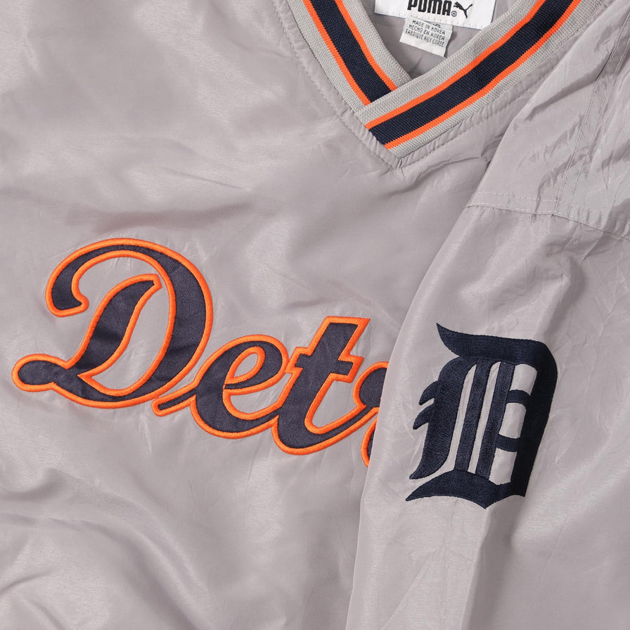 2001 Puma Detroit Tigers Windbreaker Medium 