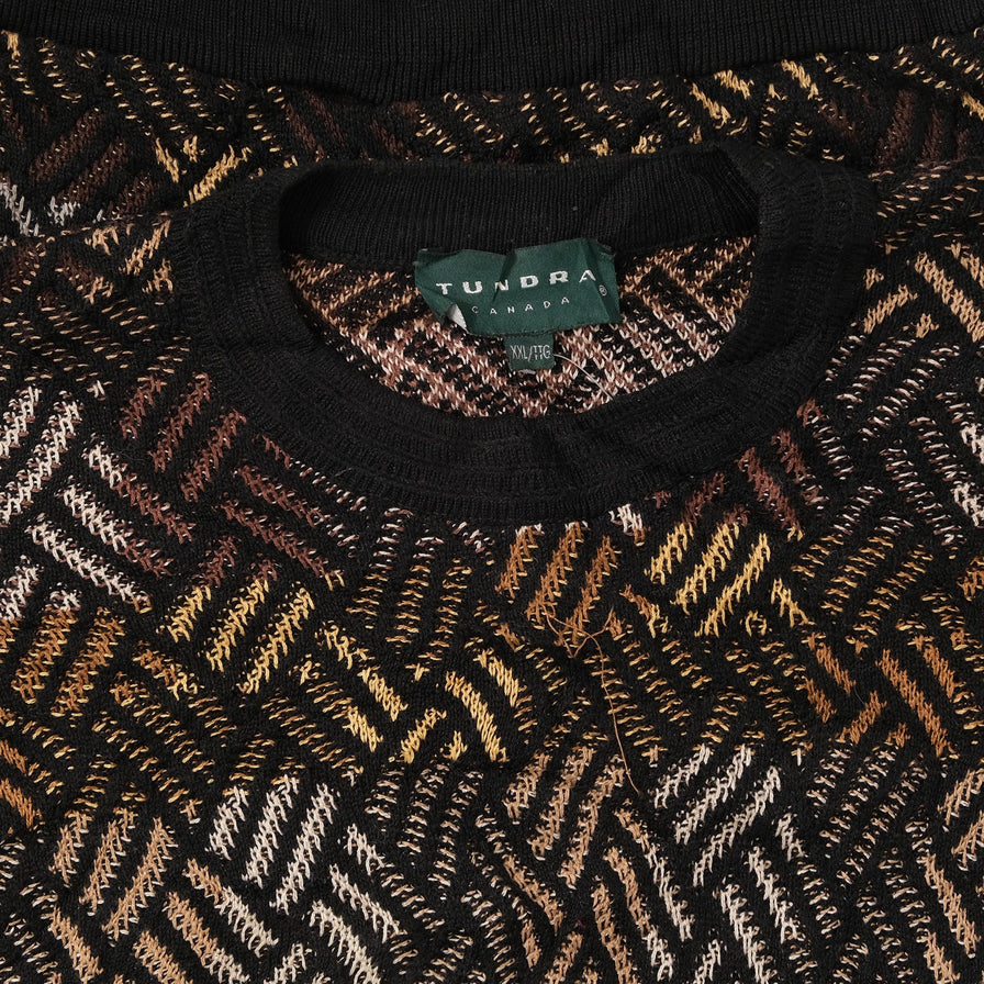 Vintage Tundra Knit Sweater 3XLarge 