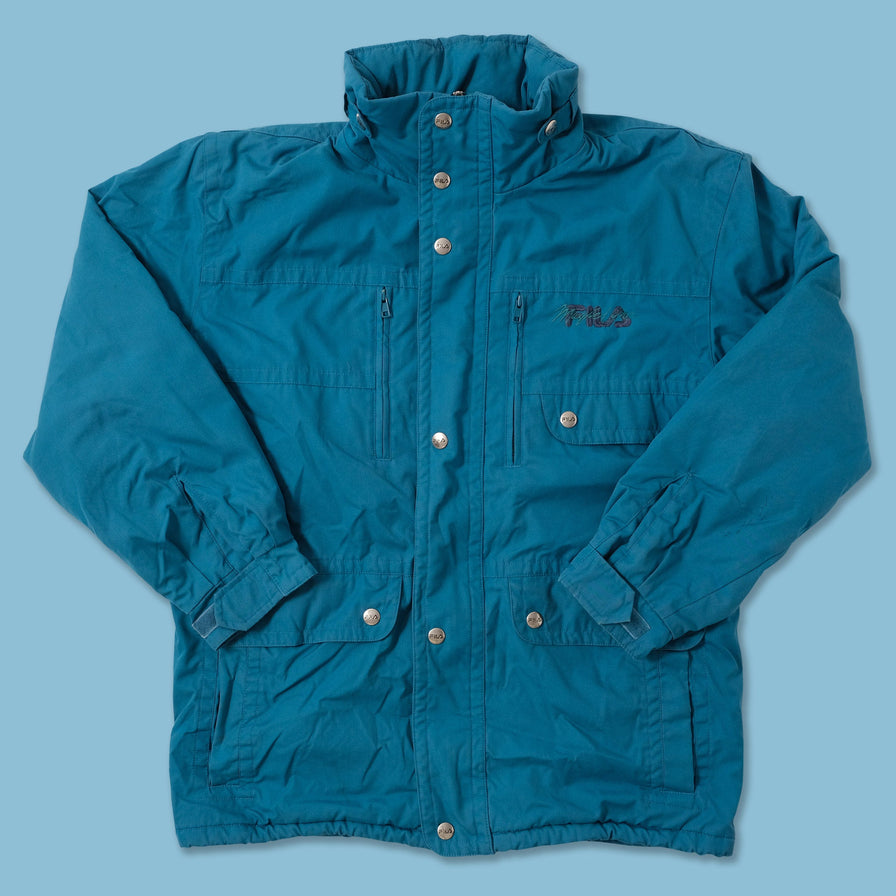 Vintage Fila Magic Line Padded Jacket Medium 