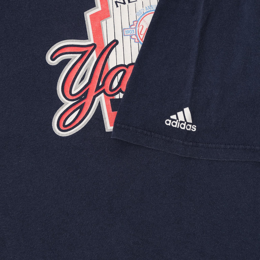 2003 Adidas New York Yaynkees T-Shirt Medium 