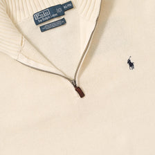 Polo Ralp Lauren Q-Zip Knit Sweater XLarge 