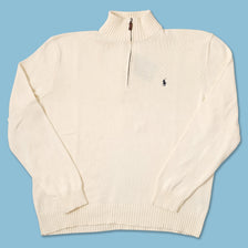 Polo Ralp Lauren Q-Zip Knit Sweater XLarge 