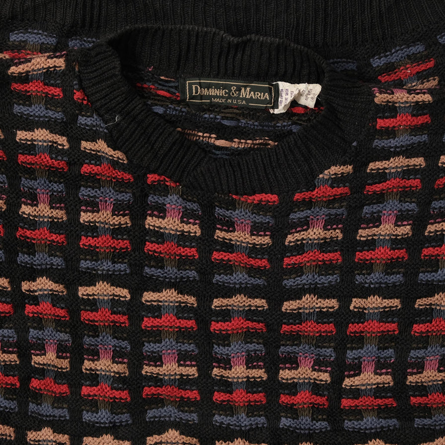 Vintage Knit Sweater XLarge 