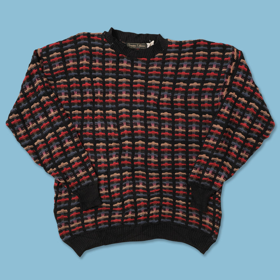 Vintage Knit Sweater XLarge 