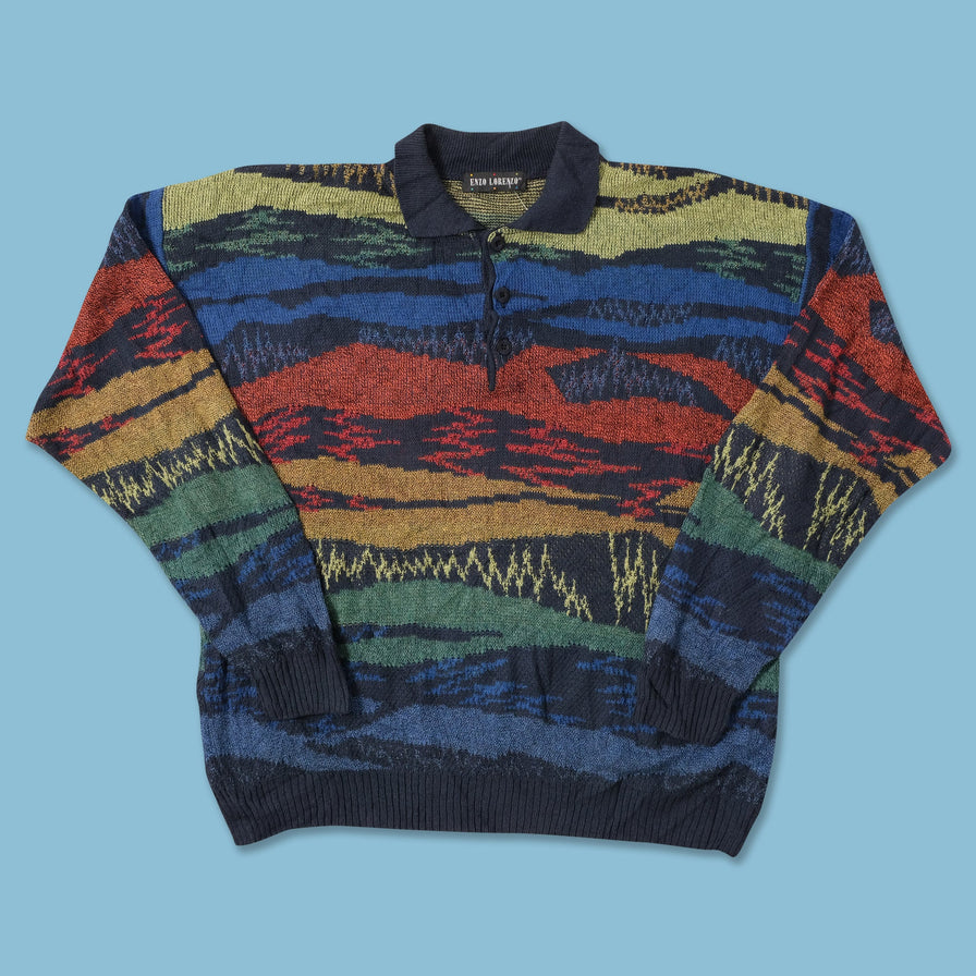 Vintage Knit Sweater Large 