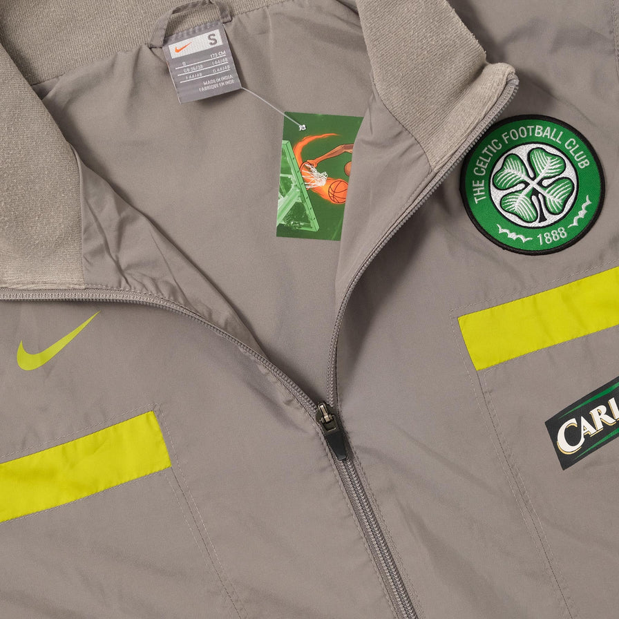 Vintage Nike Celtic Glasgow Track Jacket Small 