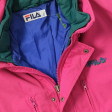 Vintage Women's Fila Magic Line Padded Jacket Medium 