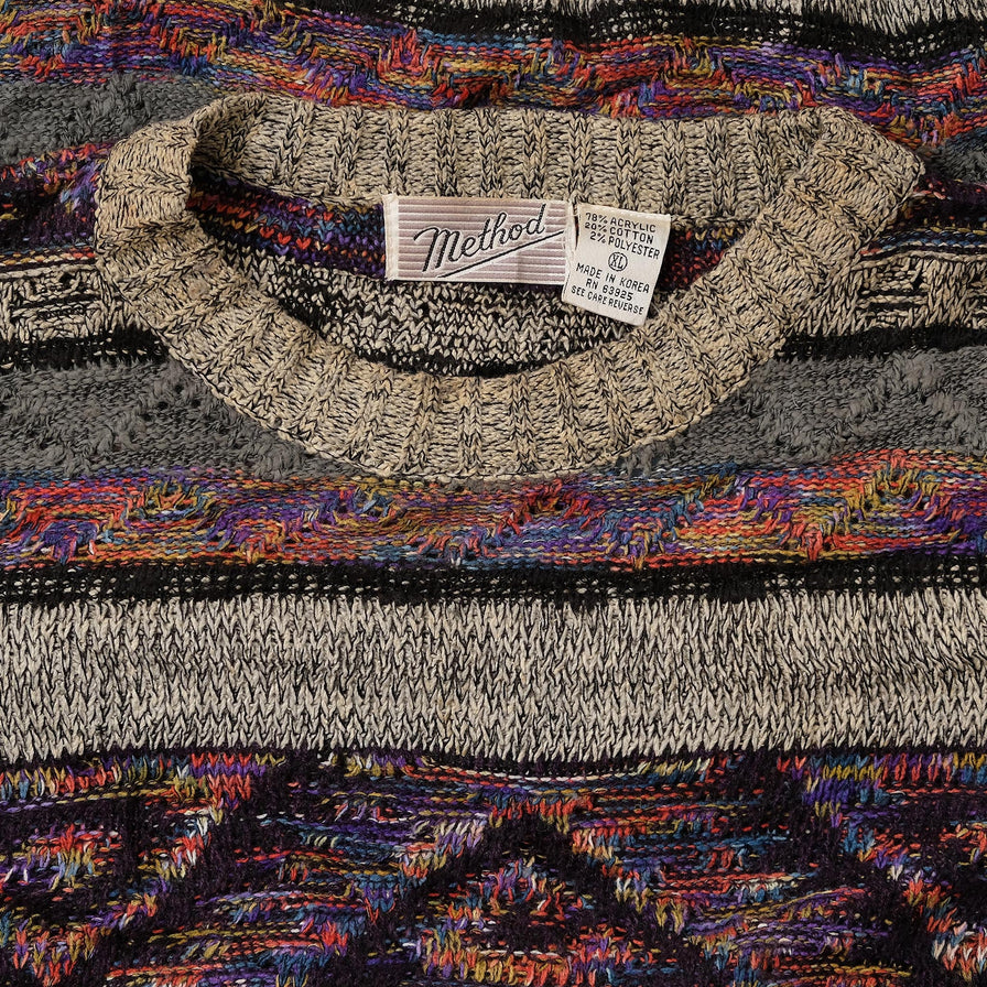 Vintage Knit Sweater Large 