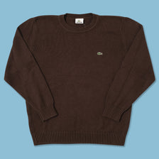 Vintage Lacoste Knit Sweater Medium 