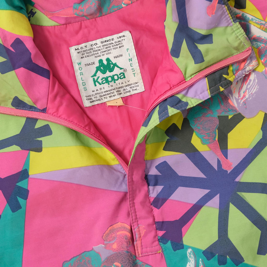 Vintage Kappa Q-Zip Anorak Medium 