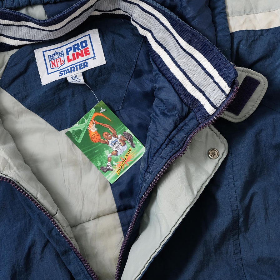 Vintage Starter Dallas Cowboys Anorak 2XLarge 