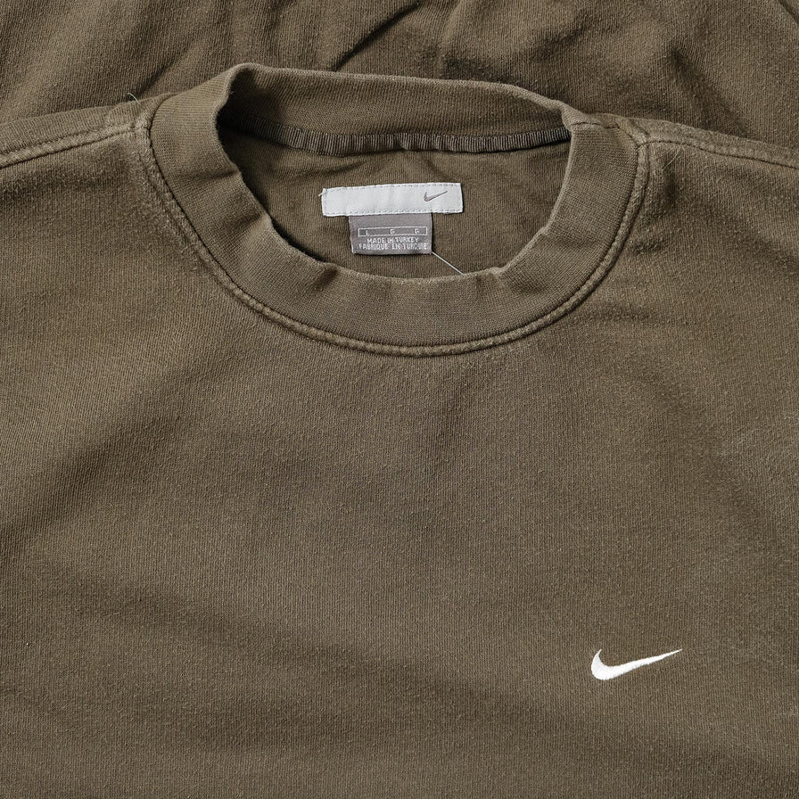 Vintage Nike Mini Swoosh Sweater Large 